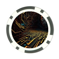 Data Technology Coding Pattern Poker Chip Card Guard (10 Pack) by Jancukart