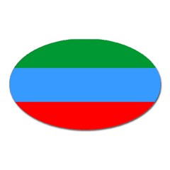 Dagestan Flag Oval Magnet by tony4urban