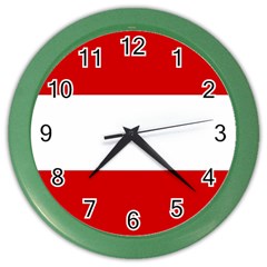 Austria Color Wall Clock by tony4urban