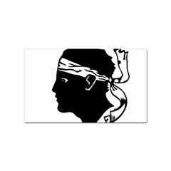 Corsica Flag Sticker Rectangular (100 Pack) by tony4urban