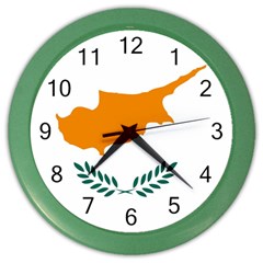 Cyprus Color Wall Clock by tony4urban