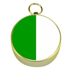 Fermanagh Flag Gold Compasses by tony4urban