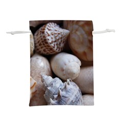 Beautiful Seashells  Lightweight Drawstring Pouch (m) by StarvingArtisan
