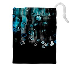Falling Down Pattern Drawstring Pouch (4xl) by artworkshop