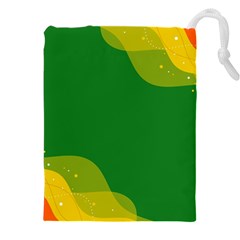 Background Pattern Texture Design Drawstring Pouch (4xl) by danenraven