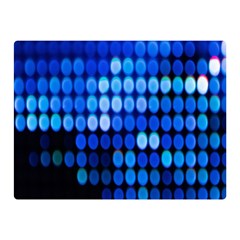 Pattern Blue Logo Premium Plush Fleece Blanket (mini) by artworkshop