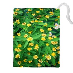 Flower Plant Spring Drawstring Pouch (4xl) by artworkshop