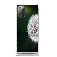 White Flower Samsung Galaxy Note 20 Tpu Uv Case by artworkshop