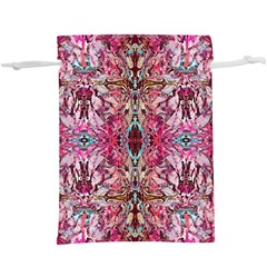 Fuchsia Funky Repeats I Lightweight Drawstring Pouch (xl) by kaleidomarblingart