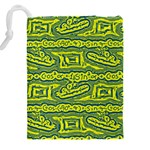 Abstract Background Graphic Drawstring Pouch (5XL) Back