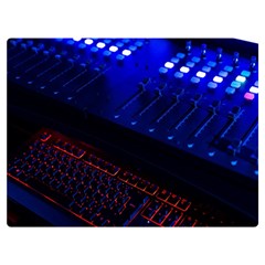 Mixer Console Audio Mixer Studio Premium Plush Fleece Blanket (extra Small) by Jancukart