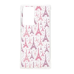 Eiffel Tower Pattern Wallpaper Samsung Galaxy Note 20 Ultra Tpu Uv Case by Ravend
