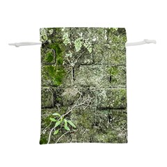 Old Stone Exterior Wall With Moss Lightweight Drawstring Pouch (m) by dflcprintsclothing