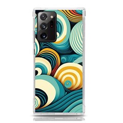 Waves Samsung Galaxy Note 20 Ultra Tpu Uv Case by fructosebat