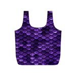 Purple Scales! Full Print Recycle Bag (S) Back
