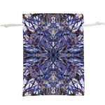 Denim Blend Repeats I Lightweight Drawstring Pouch (XL) Back