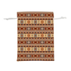 Southwest-pattern-tan-large Lightweight Drawstring Pouch (l) by SouthwestDesigns