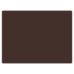 Mahogany Muse One Side Premium Plush Fleece Blanket (extra Small) by HWDesign