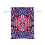 Abstract arabesque Lightweight Drawstring Pouch (L) Back