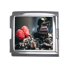 Chocolate Dark Mega Link Italian Charm (18mm) by artworkshop