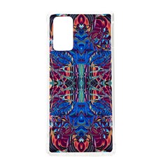 Cobalt Arabesque Samsung Galaxy Note 20 Tpu Uv Case by kaleidomarblingart