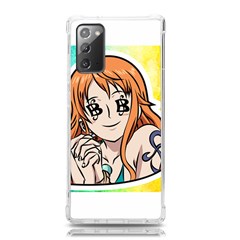 Nami Lovers Money Samsung Galaxy Note 20 Tpu Uv Case by designmarketalsprey31