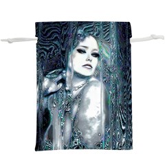 Sapphire Slime Lightweight Drawstring Pouch (xl) by MRNStudios