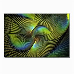 Digitalart  Waves Postcards 5  X 7  (pkg Of 10) by Sparkle