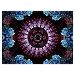 Digitalart Kaleidoscope One Side Premium Plush Fleece Blanket (extra Small) by Sparkle