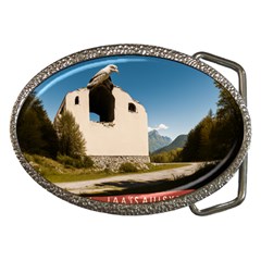  Us Ventag Eagles Travel Poster Graphic Style Redbleuwhite  Belt Buckles by steakspro94