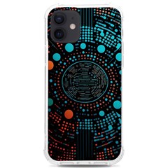Big Data Abstract Abstract Background Iphone 12/12 Pro Tpu Uv Print Case by Pakemis