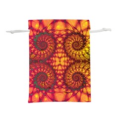 Abstract Art Pattern Fractal Design Lightweight Drawstring Pouch (m) by Ravend