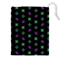 Pattern Background Bright Pattern Drawstring Pouch (5xl) by Ravend