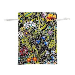 Mosaic Background Pattern Texture Lightweight Drawstring Pouch (s) by Ravend