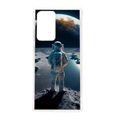 Ai Generated Space Astronaut Universe Moon Earth Samsung Galaxy Note 20 Ultra Tpu Uv Case by Ravend