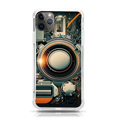 Illustrations Technology Robot Internet Processor Iphone 11 Pro Max 6 5 Inch Tpu Uv Print Case by Ravend