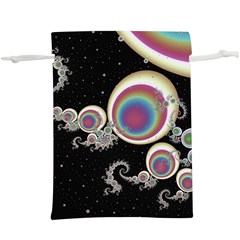 Fractal Math Abstract Abstract Art Digital Art Lightweight Drawstring Pouch (xl) by Ravend
