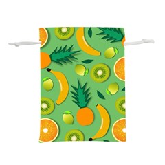 Fruit Tropical Pattern Design Art Pattern Lightweight Drawstring Pouch (s) by Ravend