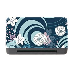 Flowers Pattern Floral Ocean Abstract Digital Art Memory Card Reader With Cf by Ravend