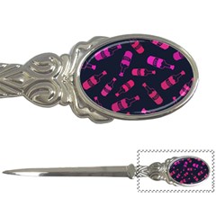 Wine Wine Bottles Background Graphic Letter Opener by Ravend