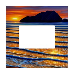Endless Summer Nights White Box Photo Frame 4  X 6  by GardenOfOphir