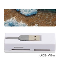 Abstract Waves Summertime On The Sea Memory Card Reader (stick) by GardenOfOphir