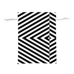 Abstract Lines Pattern Art Design Background Lightweight Drawstring Pouch (s) by Ravend