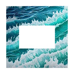 Waves On The Ocean Ii White Box Photo Frame 4  X 6  by GardenOfOphir