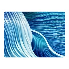 Summertime On The Sea Premium Plush Fleece Blanket (mini) by GardenOfOphir