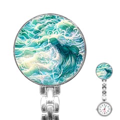 The Endless Sea Stainless Steel Nurses Watch by GardenOfOphir