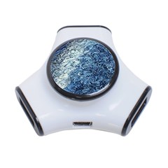 Waves Of The Ocean 3-port Usb Hub by GardenOfOphir