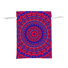 Background Wallpaper Geometric Digital Art Lightweight Drawstring Pouch (l) by Ravend