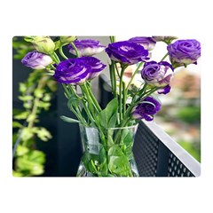 Cute Flower Wallpaper Premium Plush Fleece Blanket (mini) by artworkshop