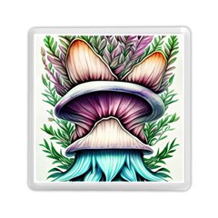 Witchy Forresty Goblincore Fairytale Mushroom Memory Card Reader (square) by GardenOfOphir
